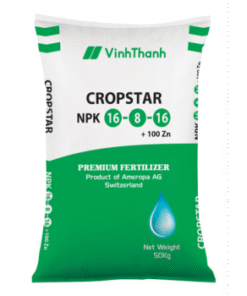 Phân bón Vĩnh Thạnh ropstar-NPK-16-8-16-100Zn